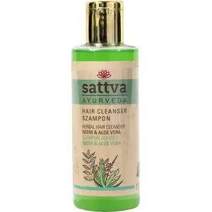 Shampoo Sattva SATTVA_Hair Cleanser Neem & Aloe Vera 210 ml herbal