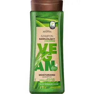 Шампунь Joanna Vegan увлажняющий с алоэ — мягкий шампунь для волос, объём не указан