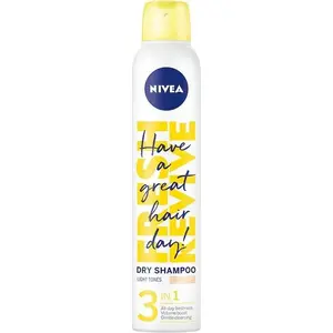 Dry Shampoo Nivea Fresh Revive 3in1 Light 200 ml – refreshes, cleans, adds volume