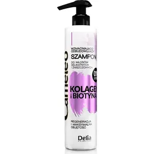 Šampūns Delia Cameleo Kolagēns un Biotīns 250 ml — stiprinošs un atjaunojošs