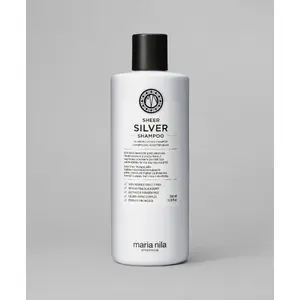 Šampūns Maria Nila Sheer Silver 350 ml — sudrabotuņu neitralizējošs šampūns sievietēm