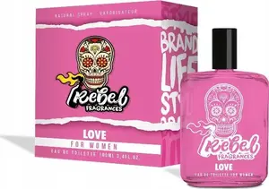 Tualetes ūdens Alkotest REBEL Love Women sprejs 100 ml — sieviešu aromāts, 100 ml