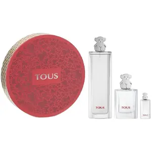 Tous Woman komplekts — tualetes ūdens sprejs 90 ml + sprejs 30 ml + mini 4,5 ml