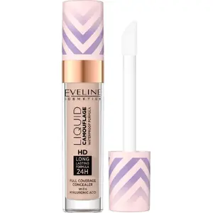 Concealer Eveline Liquid Camouflage HD Waterproof with Hyaluronic Acid 05 Light Sand 7.5 ml