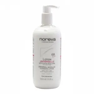 Bielenda NOREVA Lotion Universelle Micellar Dermo-Cleanser 500 мл — мицеллярная эмульсия для лица и тела, без мыла, без отдушки