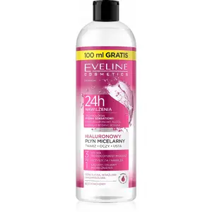 Micellar Hydrating 3-in-1 Solution Eveline Hydra Sensation 500 ml — micellar water for cleansing, makeup removal, hydration
