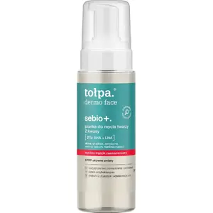 Face cleansing foam tołpa Dermo Face Sebio+ 2% AHA+LHA 150 ml – facial cleanser for oily and acne-prone skin