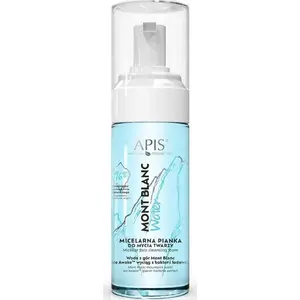 Facial Cleansing Foam APIS Mont Blanc 150 ml, gentle face wash