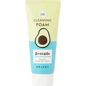 Sejas tīrīšanas putas Orjena Avocado 180 ml — maigas attīrošas putas ar avokado