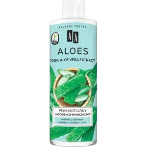 Micellar Cleansing Liquid AA Aloes 100% soothing and moisturizing 400 ml