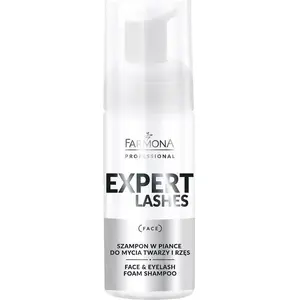 Eyelash Foam Shampoo Farmona 100 ml — gentle foam cleanser for face and eyelashes