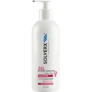 Facial and Eye Cleansing Gel Solverx Sensitive Skin 200 ml