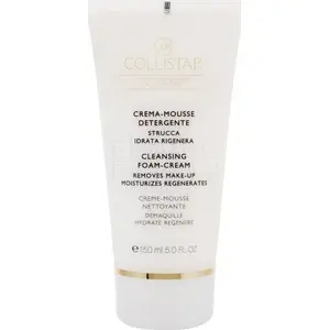 Пенка-крем для умывания Collistar Cleansing Foam-Cream, мягкое ежедневное очищение лица