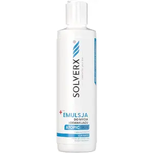 Эмульсия для умывания и снятия макияжа лица и глаз Solverx Atopic Skin 200 мл