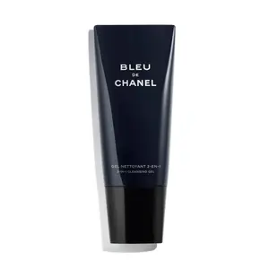 Cleansing Gel CHANEL Bleu 2 in 1 for Men, Universal Skin, 100 ml