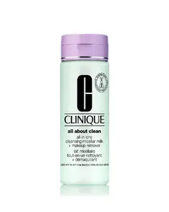 Micelārais tīrīšanas piens grima noņemšanai Clinique All-in-One Cleansing (Ādas tipi 1 & 2), 200 ml