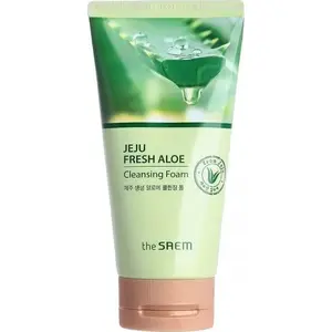 Facial Cleansing Foam theSaem Jeju Fresh Aloe 150 ml – gentle face wash with aloe extract