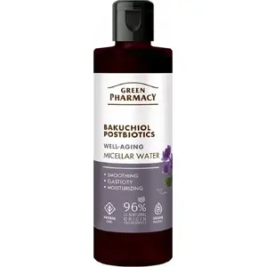 Micellu ūdens Green Pharmacy Bakuchiol + postbiotikas 200 ml