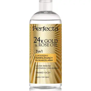Micellar Cleansing Liquid Perfecta Perfecta 24K Gold & Rose Oil 400 ml