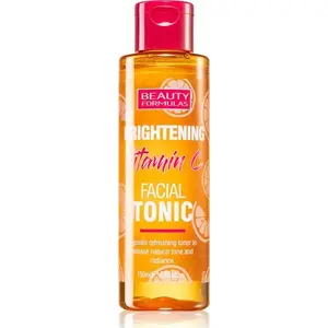 Beauty Formulas Brightening Vitamin C Toniks sejai 150 ml — toniks ar C vitamīnu, izgaismojošs
