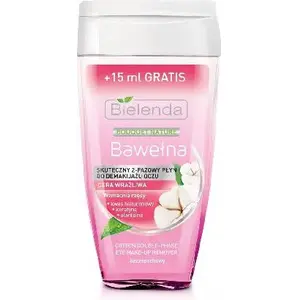 Bielenda two-phase eye makeup remover 125 ml — Bio Plantacja Bawełna