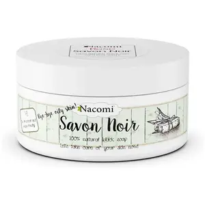 Black Soap Nacomi 120 g — Nacomi NAC214 natural cleansing bar