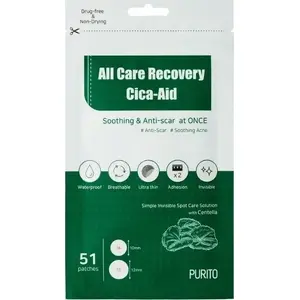 Plāksteri pūtītēm Purito Purito All Care Recovery Cica-Aid 51 gab.
