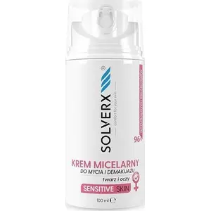 Micellar Makeup Remover Solution Solverx for Sensitive Skin 100 ml