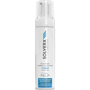 Facial Cleansing Foam Solverx Deep H2O+ 200 ml — face wash and makeup remover