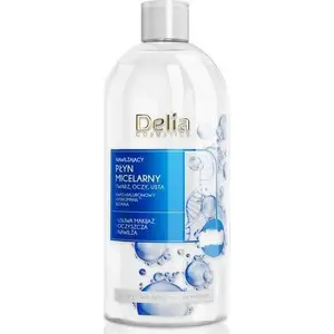 Micellar Makeup Remover and Moisturizing Cleansing Fluid Delia 500 ml for All Skin Types
