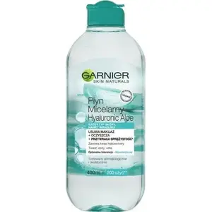 Мицеллярная вода Garnier Hyaluronic Aloe 400 мл — средство для удаления макияжа и очищения кожи