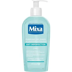 Attīrošais želejs Mixa 200 ml – pret nepilnībām, maiga formula pūtītēm pakļautai ādai