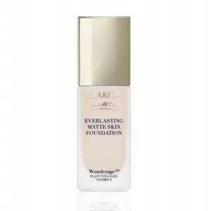 Liquid foundation No name CLARESA_Care All Day Everlasting Matte Skin 01 Porcelain 32 ml