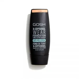 Šķidrais tonālais krēms Gosh X-Ceptional Wear 14 Sand 35 ml, tūbiņa, piemērots visiem ādas tipiem
