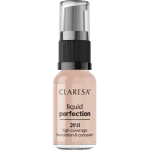 Крем-корректор и тональное средство 2 в 1 Claresa Liquid Perfection оттенок 104 Nude 18 г