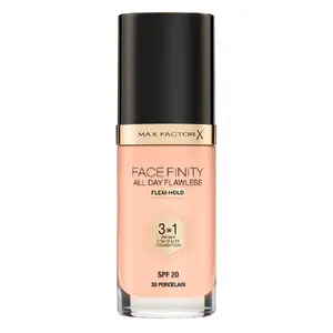 Тональный крем Max Factor Facefinity All Day Flawless 3In1 30 мл, дозатор-помпа, оттенок Porcelain 030
