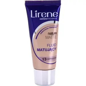 Тональный крем Lirene Nature Matte 13 Cappuccino 30 мл — жидкий матирующий тон