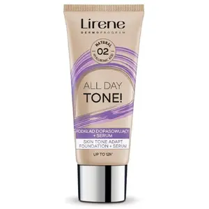 Foundation Lirene All Day Tone 30 ml — shade Natural, liquid adapting foundation