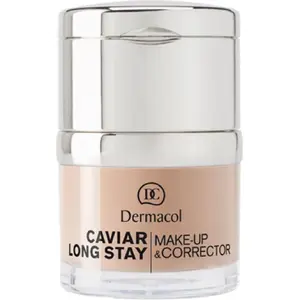 Liquid foundation and corrector Dermacol Caviar Long Stay Make-Up & Corrector 3 Nude 30 ml