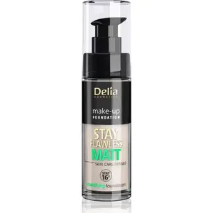 Liquid matte foundation Delia Stay Flawless 16H shade 403 Vanille 30 ml