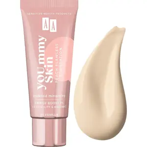 Минеральный тональный крем AA YOU.mmy Skin Peach Flawless Foundation 01 Vanilla 30 мл