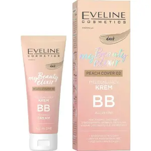 Tonējošs BB krēms Eveline My Beauty Elixir 02 Peach Cover Dark 30 ml — Eveline