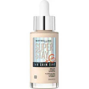No name Super Stay 24H Skin Tint illuminating face foundation with Vitamin C shade 03 30 ml