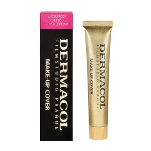 Foundation cream Dermacol Make-up Cover 211 — tube dispenser, universal skin, 1 pc