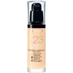Foundation Bourjois 123 Perfect liquid 30 ml pump — Shade 51 Light Vanilla, for combination skin