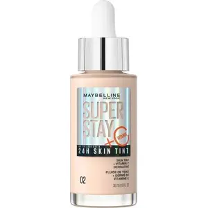 Тональный тинт Maybelline Super Stay 24H Skin Tint 02, 30 мл — жидкий тон