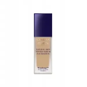 Tinted Serum Foundation 2WO Medium Olive 32 ml — CLARESA Natural Skin, lightweight liquid foundation-serum