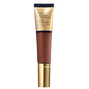Face serum Estée Lauder Futurist Hydra Rescue 35 ml — Rich Amber, tube dispenser, liquid formulation, universal skin types
