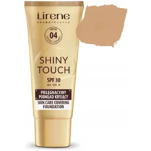 Foundation Lirene Shiny Touch covering makeup Toffee 30 ml