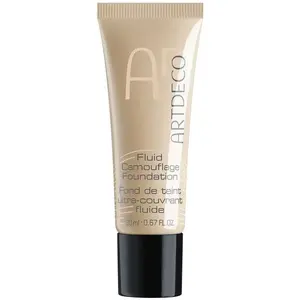 Жидкий тональный крем Artdeco Fluid Camouflage 24 Warm/Golden Beige 20 мл, интенсивное покрытие